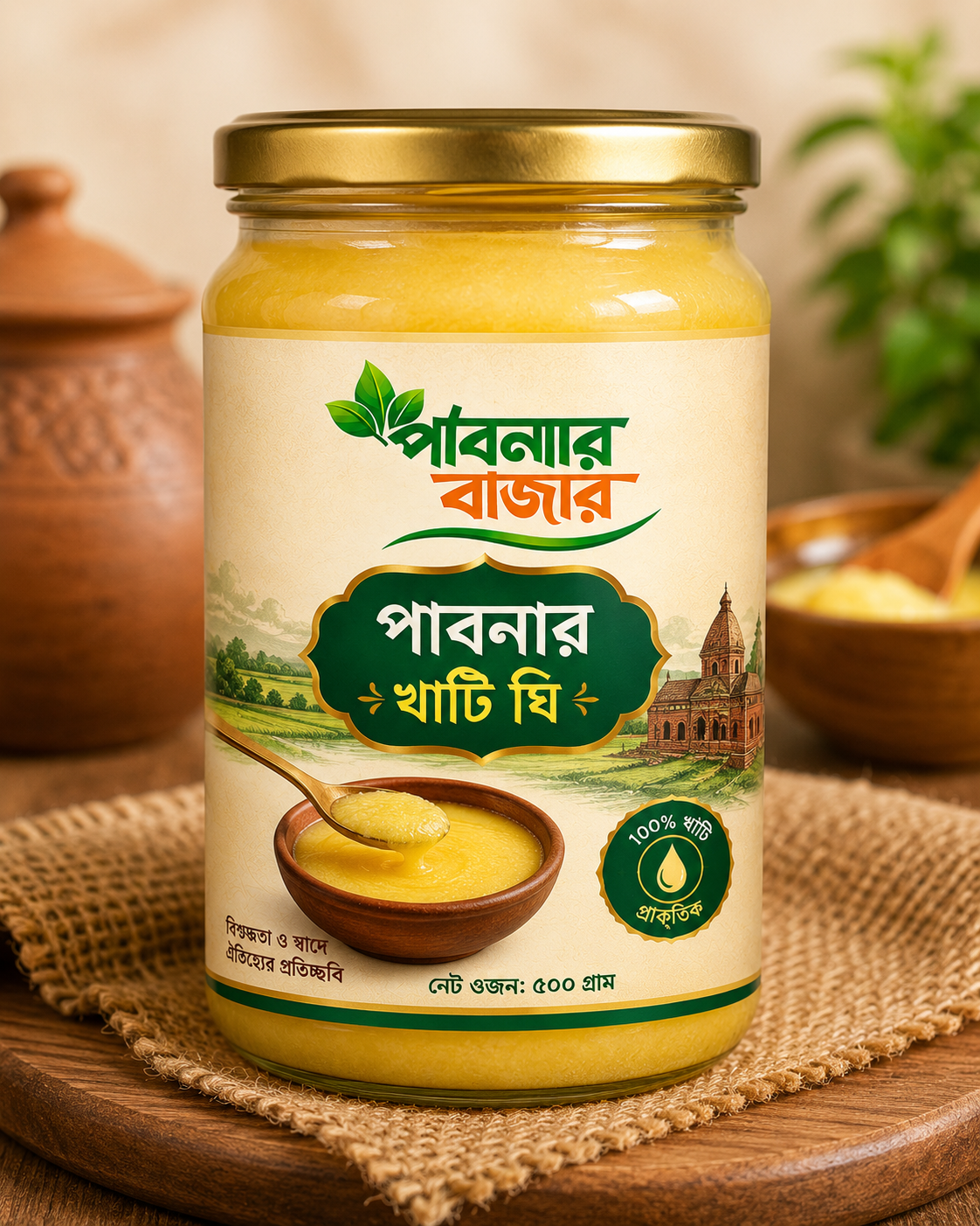 পাবনার খাঁটি ঘি